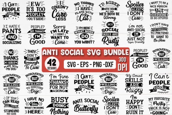 Anti Social SVG Bundle Review