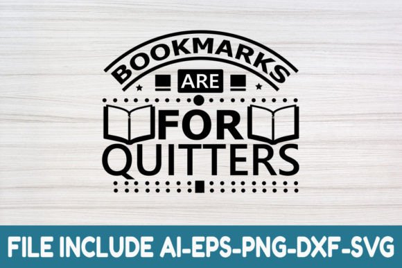 Bookmarks Are for Quitters - Reading Svg Review