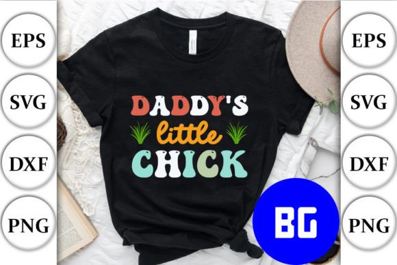 Daddy s Little Chick - Retro Easter SVG Review
