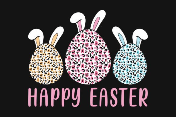 Happy Easter SVG Sublimation T-Shirt