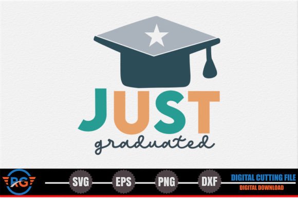 Just Graduated – Senior 2023 Retro SVG