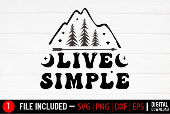 Live Simple - Camping Svg Review