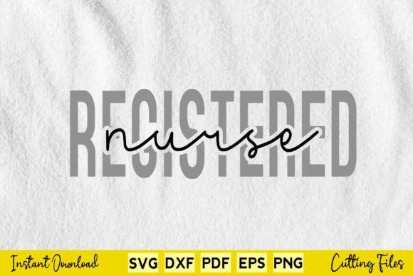 Registered Nurse Nursing Svg Design Review