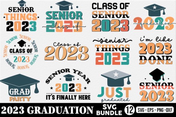 Senior 2023 Graduation Retro Svg Bundle Review