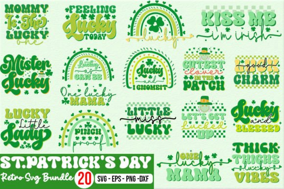 St.Patrick s Day Retro Svg Bundle Review